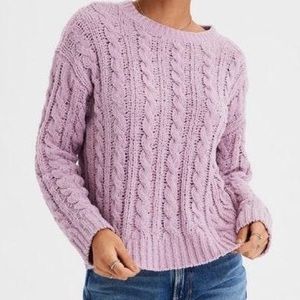 American Eagle Impossibly soft Cable Knit sweater